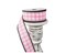 1.5"x10YD Light Pink/White Gingham Check Wired Ribbon - Vibrant and Charming for Crafts and Decor (RW8139)